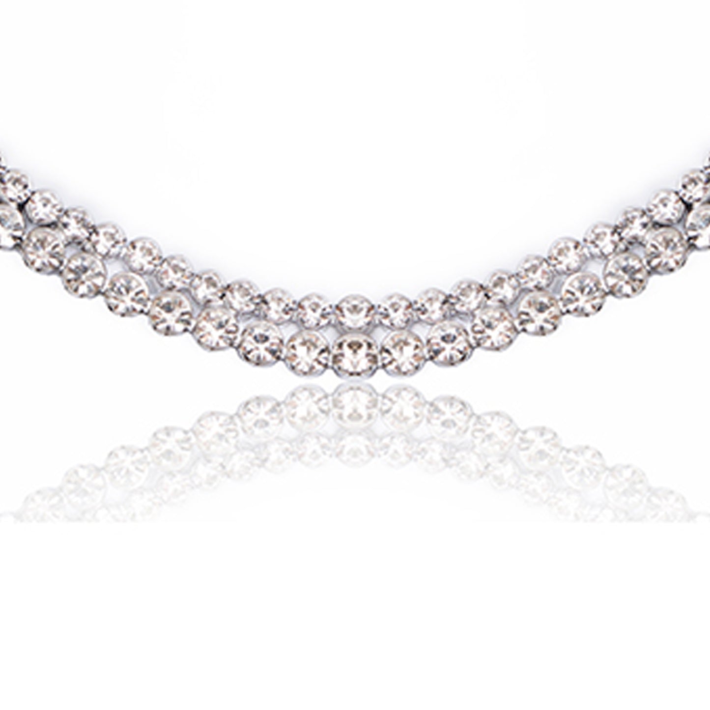 Sparkling Zircon Choker Necklace