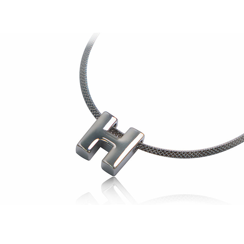 Minimalist “H” Letter Pendant Necklace