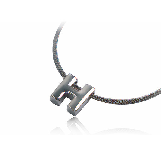Minimalist “H” Letter Pendant Necklace