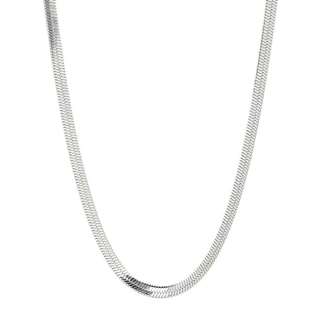 Minimalist Snake Chain Choker Necklace